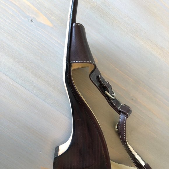 Circa Joan & David Brown T-Strao Sandal - Picture 8 of 13